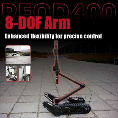 Multifunctional Compact EOD Robot for Bomb Disposal