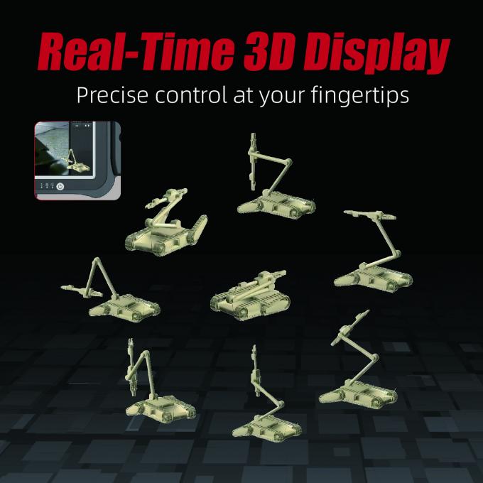 الروبوت المتوسط لقتل القتلى مع ذراع X-Y-Z لتنسيق التخلص الدقيق 2